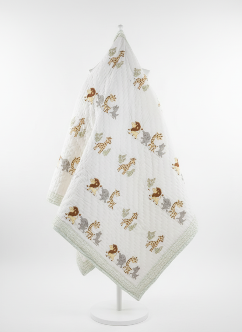 The Jungle Parade Blanket