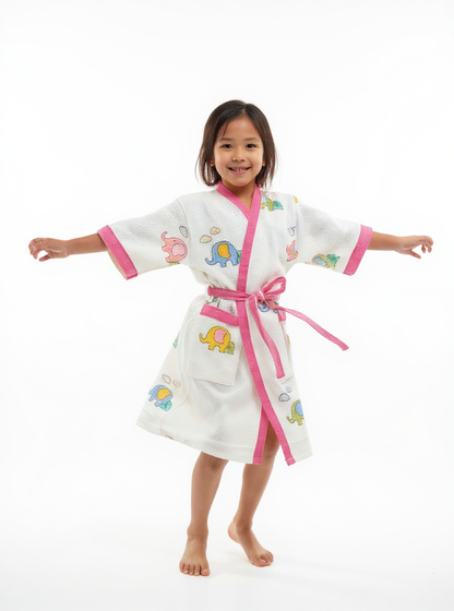 The Ele-Fun Waffle Robe