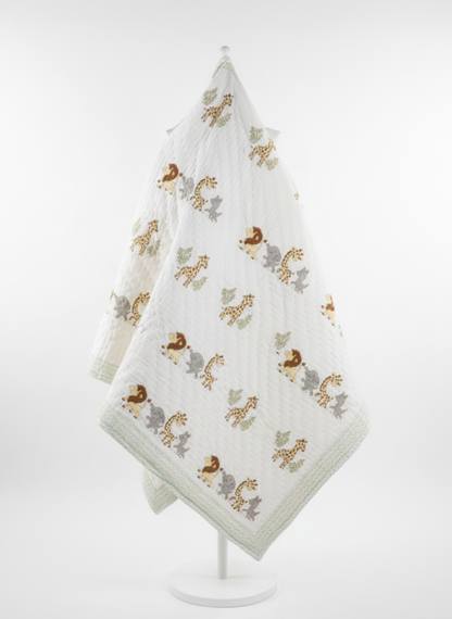 The Jungle Parade Blanket