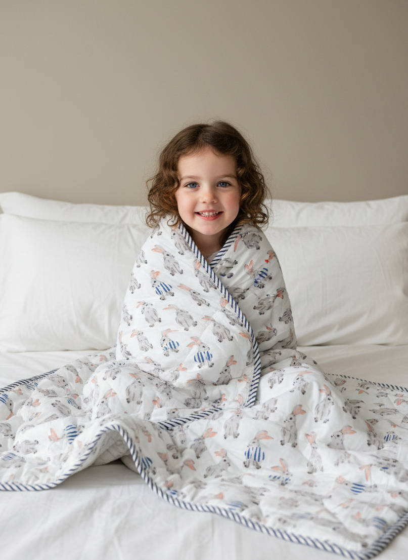The Bunny Hop Blanket