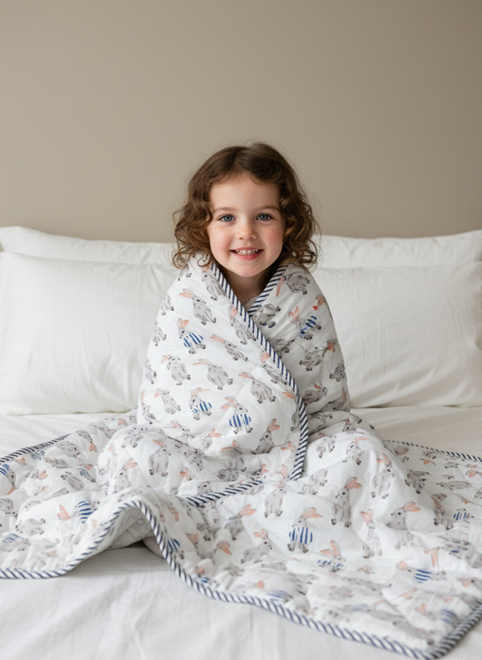 The Bunny Hop Blanket